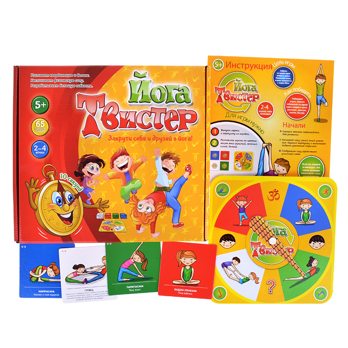 Игра "Твистер. Йога" Игра "Твистер. Йога"