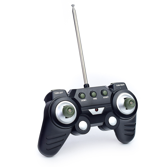 Боевой танк 9806 "Танковый бой" р/у, на аккумуляторах, зарядное, в коробке