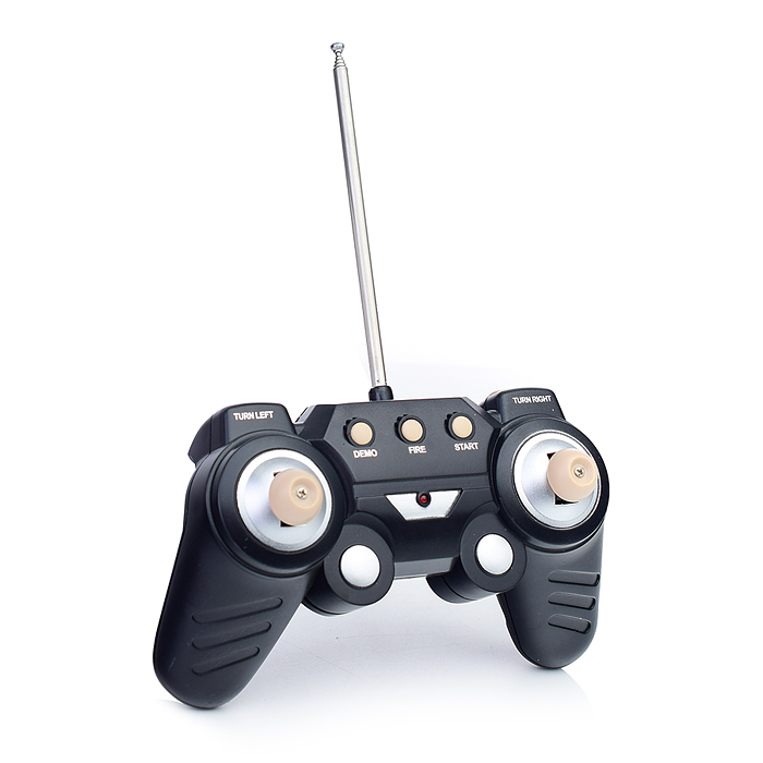 Боевой танк 9806 "Танковый бой" р/у, на аккумуляторах, зарядное, в коробке