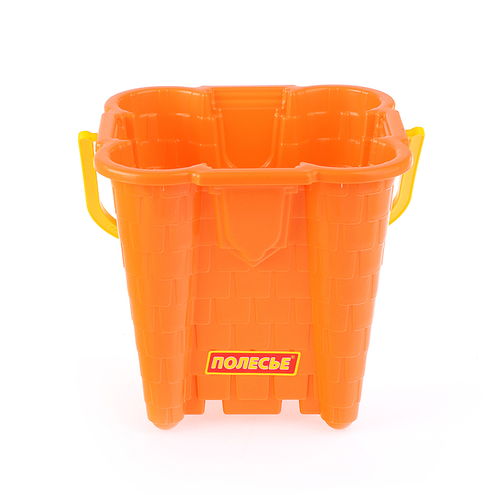 Набор №557: песочная мельница №2 с основанием ситечко-крепость большое №2, ведро-замок большое №2, л