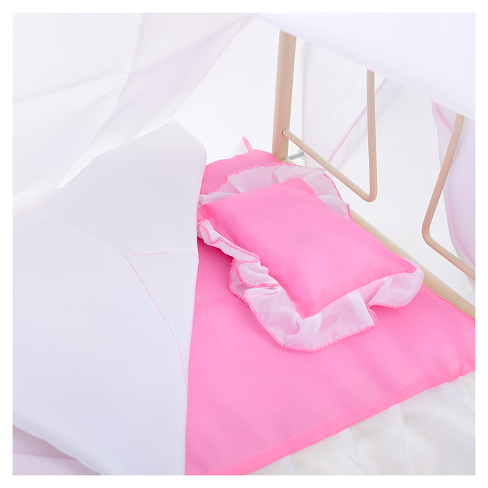 Фото к товару Кроватка кукольная люлька Кроватка кукольная люлька