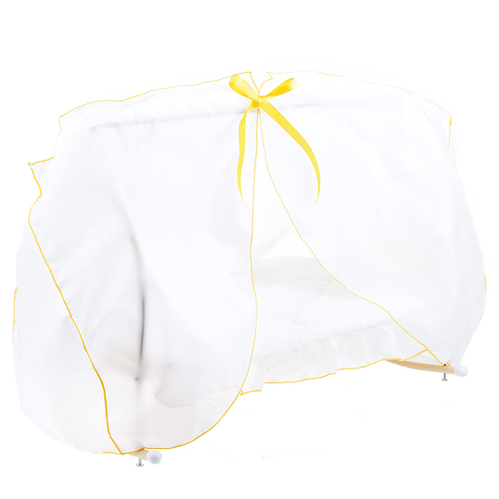 Фото к товару Кроватка кукольная люлька Кроватка кукольная люлька