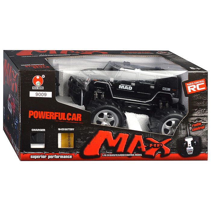 Машина 9009 "Мустанг V8" р/у, задний привод, на аккумуляторах, зарядное, в коробке