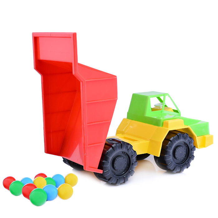 Грузовик Карьерный + шарики 