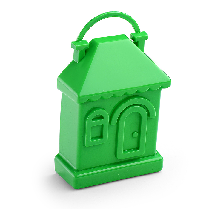 Фото к товару Набор Ведерко +ф.машинка и домик + совочек Набор Ведерко +ф.машинка и домик + совочек