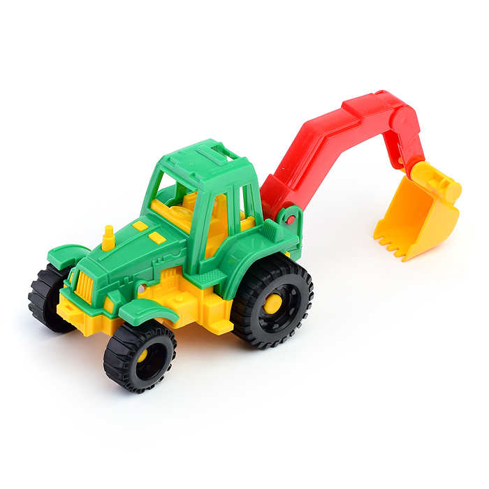 Фото к товару Трактор Ижора с ковшом Трактор Ижора с ковшом