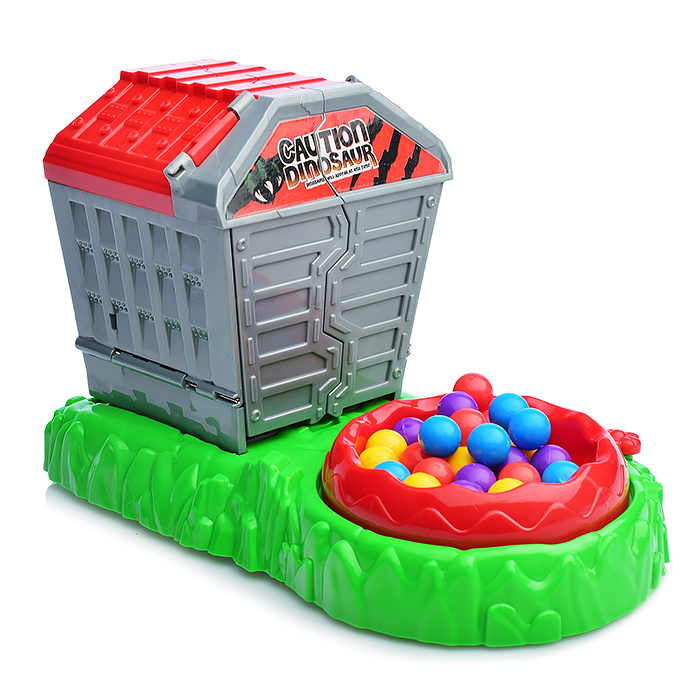 Настольная игра 1268-2 "Осторожно, динозавр" в коробке