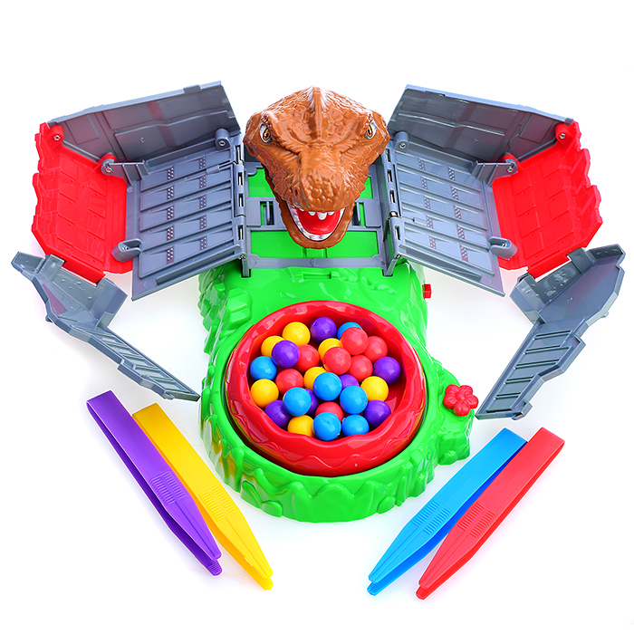 Настольная игра 1268-2 "Осторожно, динозавр" в коробке