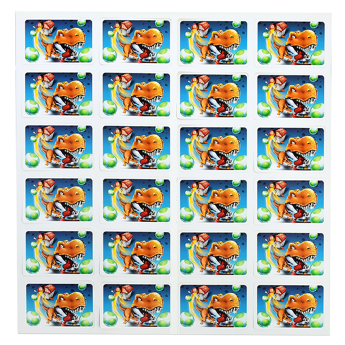 Настольная игра 1268-2 "Осторожно, динозавр" в коробке