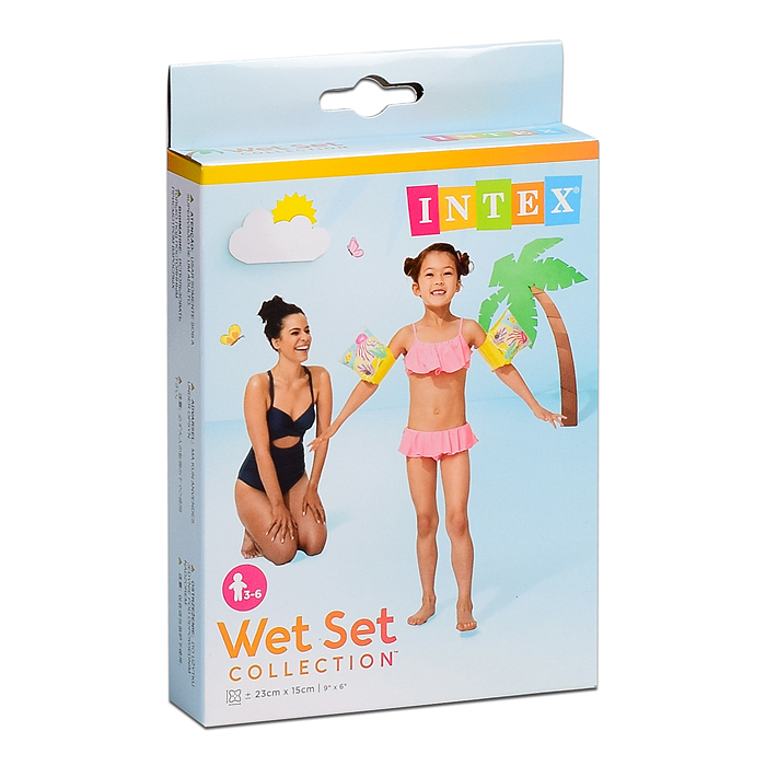 Нарукавники «Морские обитатели», 23 х 15 см, от 3-6 лет, 58652NP INTEX