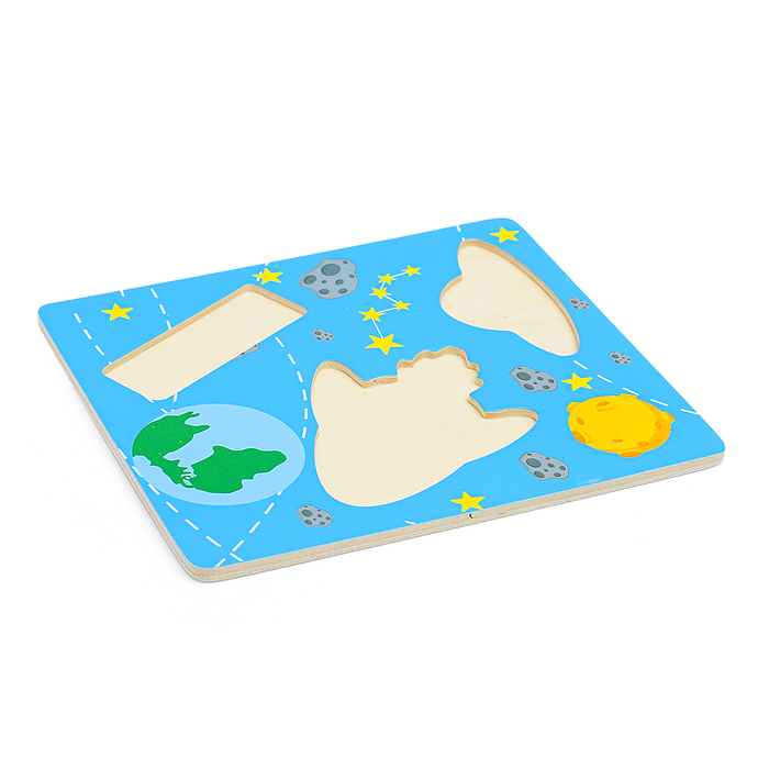 Пазл - вкладыш "В космосе"