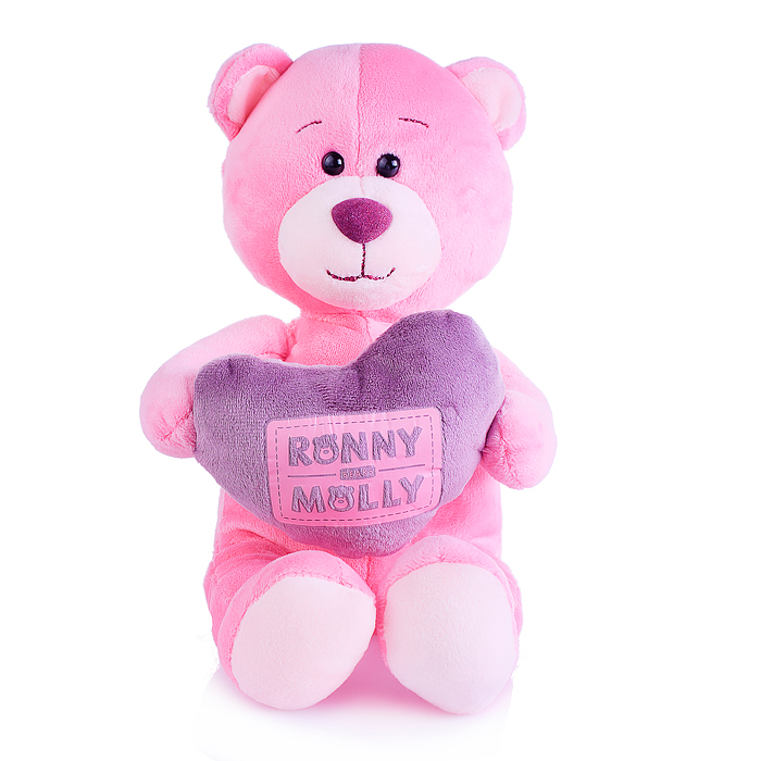 Фото к товару Мишка Молли с Сердечком, 21 см Мишка Молли с Сердечком, 21 см