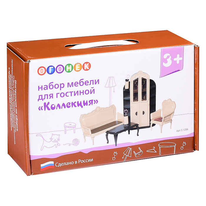 Фото к товару Набор мебели для гостиной "Коллекция" Набор мебели для гостиной "Коллекция"