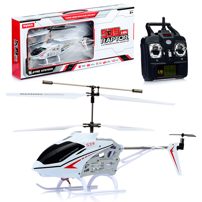 Фото к товару Вертолет S39-1 "Raptor" р/у, в коробке Вертолет S39-1 "Raptor" р/у, в коробке