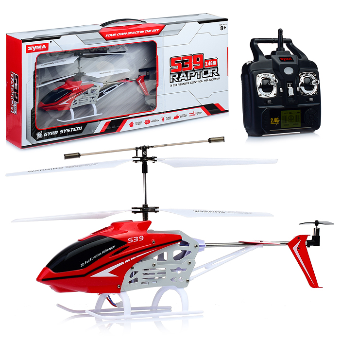 Фото к товару Вертолет S39-1 "Raptor" р/у, в коробке Вертолет S39-1 "Raptor" р/у, в коробке