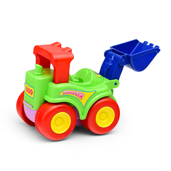 Фото к товару Машина пластмассовая Бульдозер "Силач 2" Машина пластмассовая Бульдозер "Силач 2"