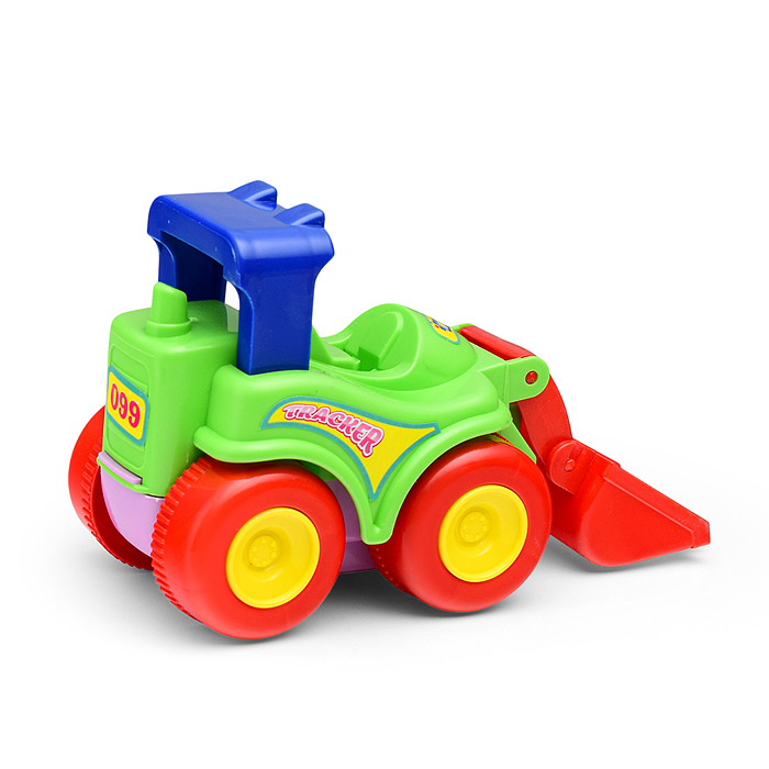 Фото к товару Машина пластмассовая Бульдозер "Силач 2" Машина пластмассовая Бульдозер "Силач 2"