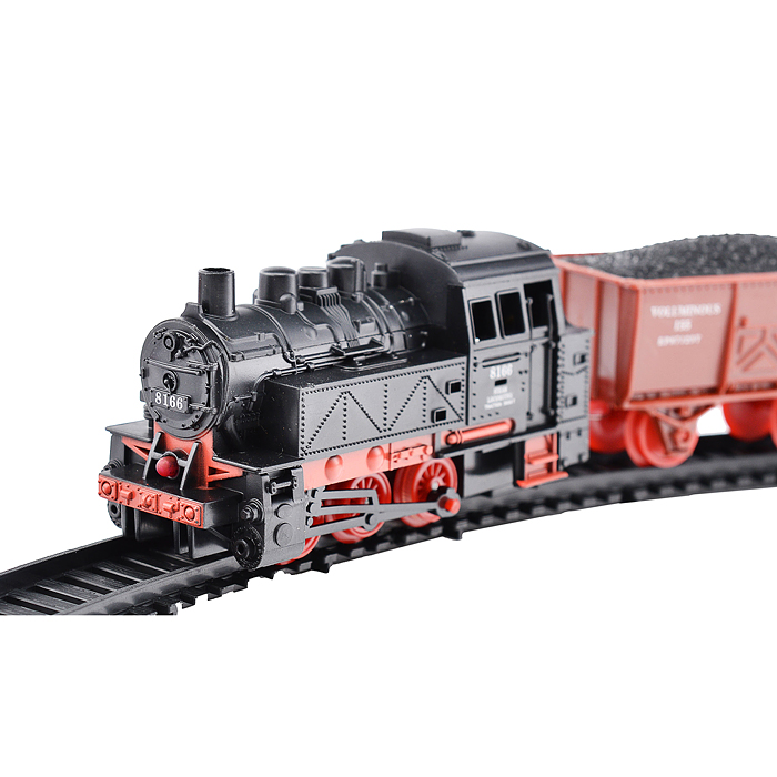 Железная дорога 1231C-2 "Грузовой ретро-поезд" на батарейках, в коробке