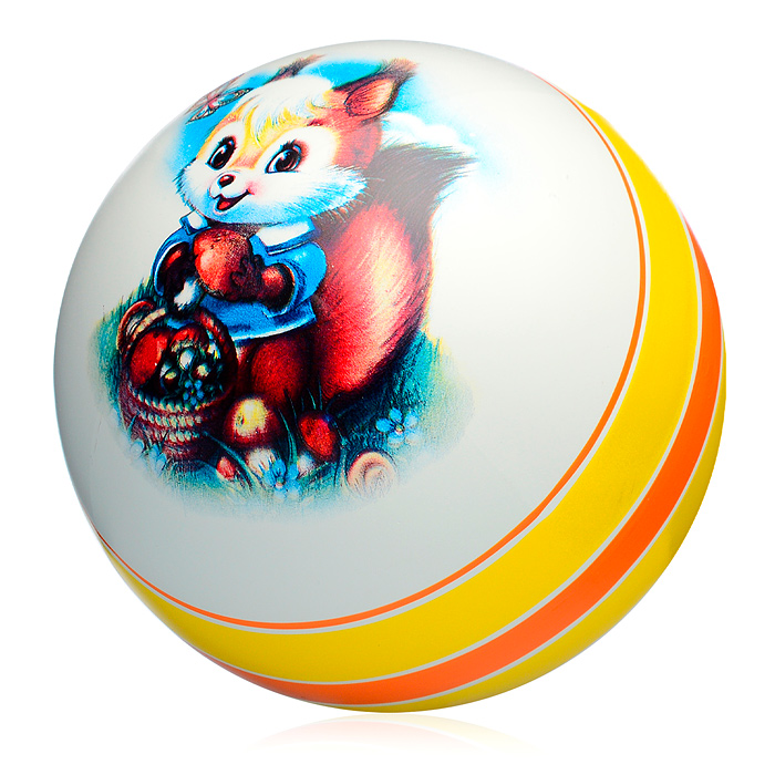 Мяч (с рисунком), d-200 (в ассортименте)