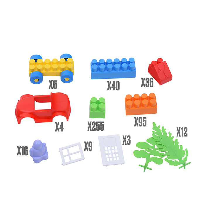 Конструктор "Комби Блок" 500 дет. 