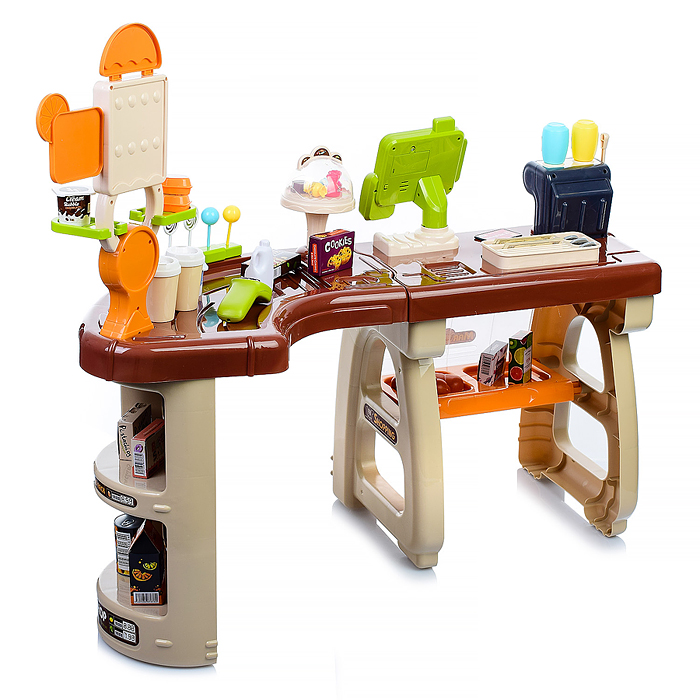 Игровой набор 668-69 "Супермаркет" (свет, звук) в коробке