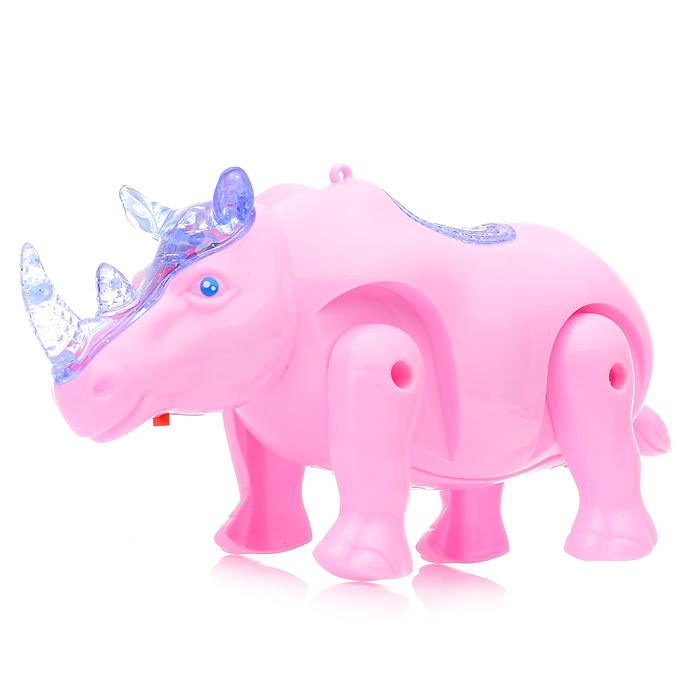 Носорог 880-5 на батарейках, в коробке