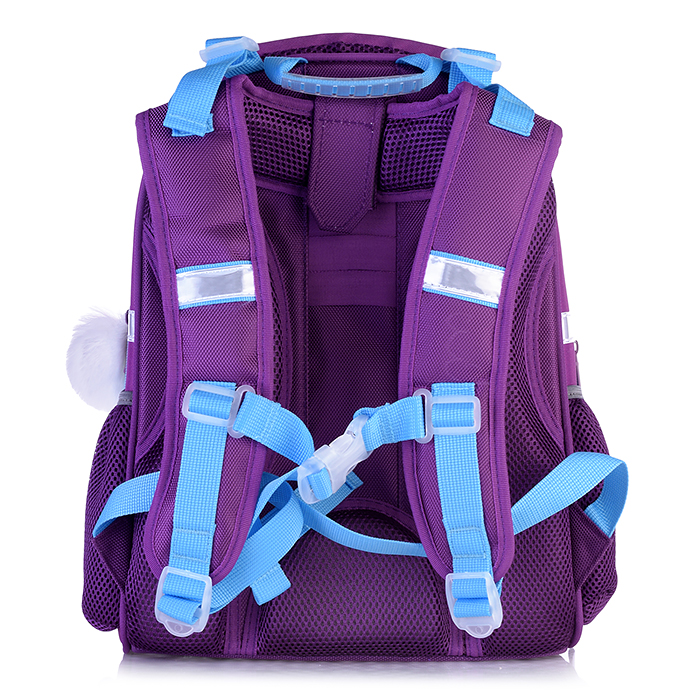 Рюкзак каркасный "Девочка и Единорог" формованный из полимеров, материал: нейлон, полиэстер, п