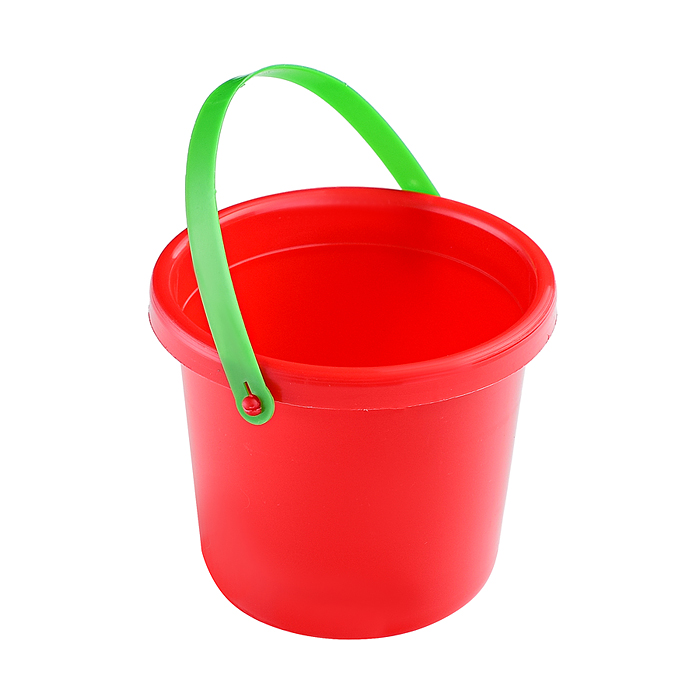 Фото к товару Набор Ведерко+ формочки цветочек и звездочка+совочек Набор Ведерко+ формочки цветочек и звездочка+совочек