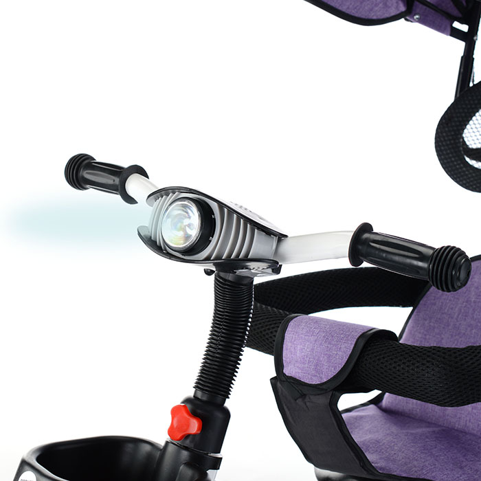 Фото к товару Велосипед 206-2 3-х колесный, фиолетовый Велосипед 206-2 3-х колесный, фиолетовый