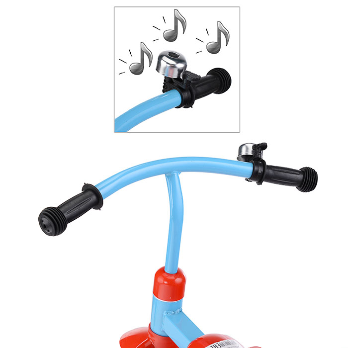 Фото к товару Велосипед 011-1 3-х колесный, голубой Велосипед 011-1 3-х колесный, голубой