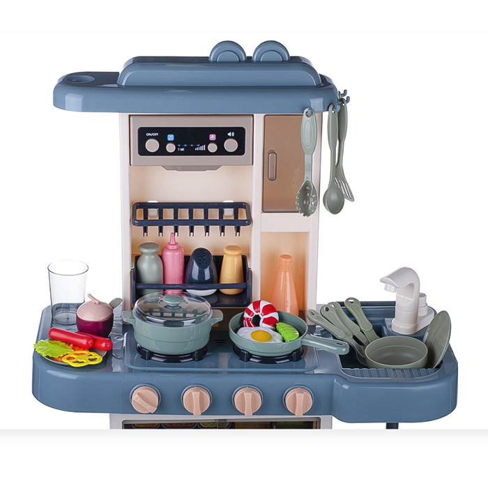 Игровой набор кухня 889-185 "Жарим, парим!" (свет, звук) 38 предметов, в коробке