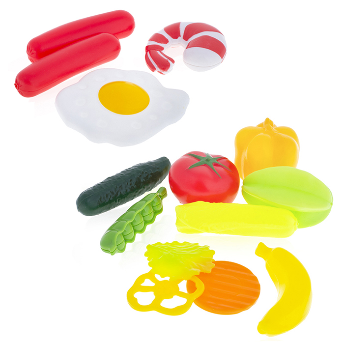 Игровой набор кухня 889-185 "Жарим, парим!" (свет, звук) 38 предметов, в коробке