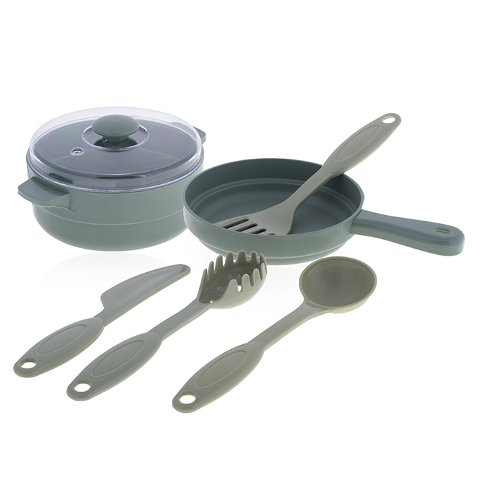 Игровой набор кухня 889-185 "Жарим, парим!" (свет, звук) 38 предметов, в коробке