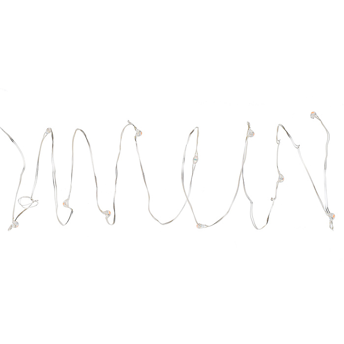 Электрогирлянда Роса 10 м, 100 ламп, USB, синий