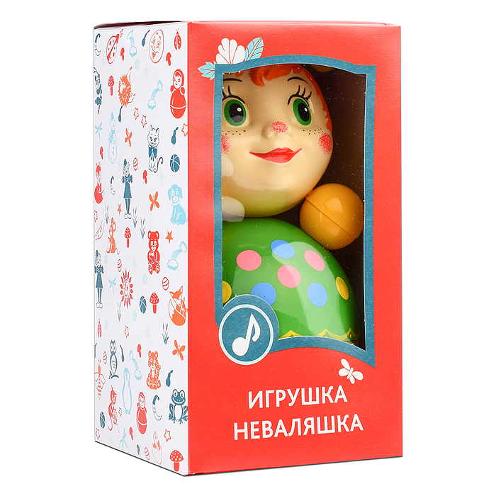 Фото к товару Неваляшка Скоморох в худ. упаковке Неваляшка Скоморох в худ. упаковке