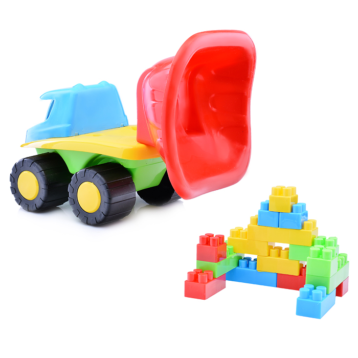 Фото к товару Авто Грузовик "Тюльпан" + Комби Блок Авто Грузовик "Тюльпан" + Комби Блок