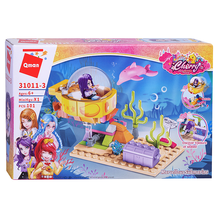 Конструктор 31011 "Веселые подружки" в ассортименте