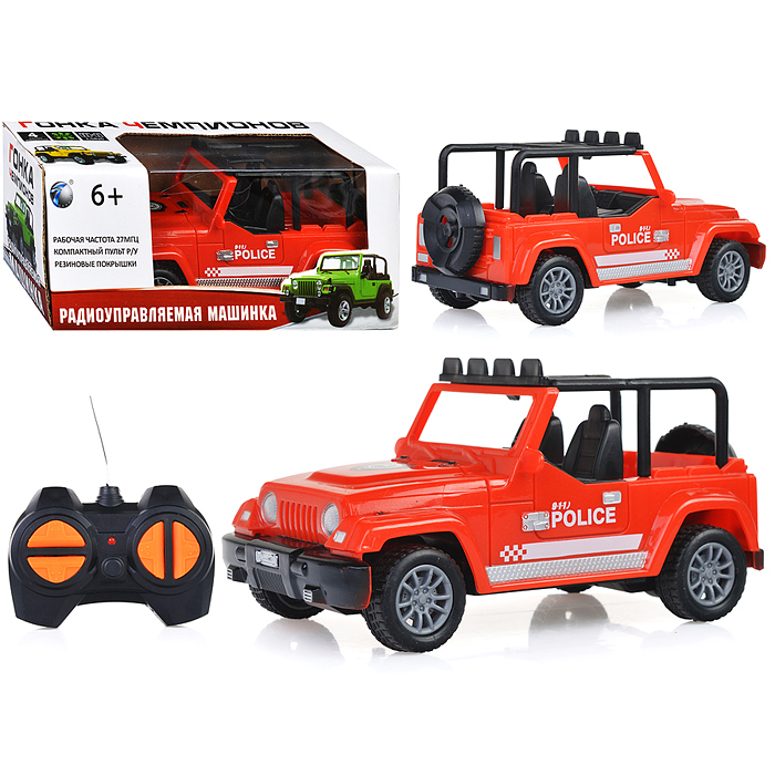 Машина 6138JX "Гонка чемпионов" сафари стрит, р/у, в коробке