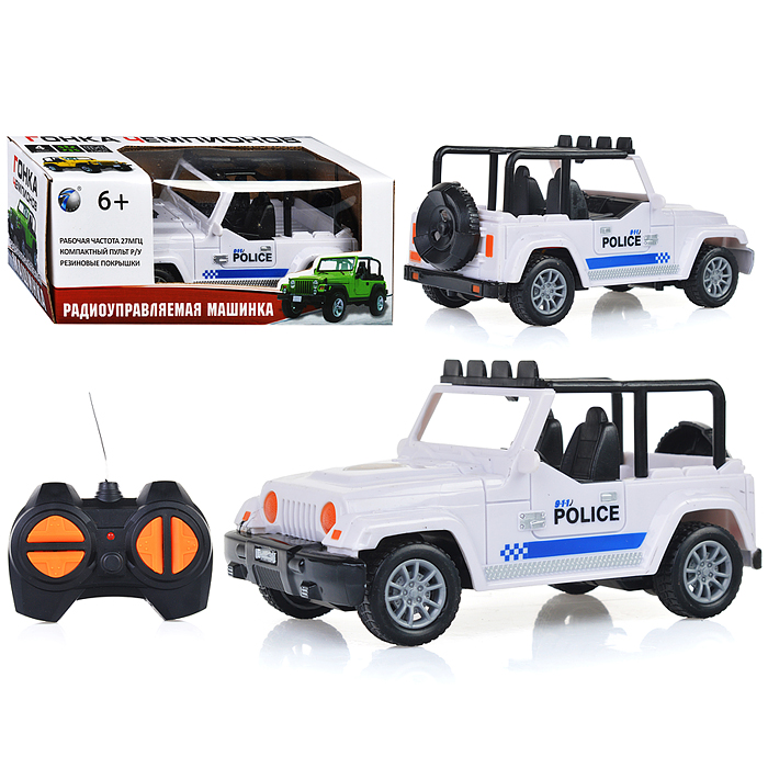 Машина 6138JX "Гонка чемпионов" сафари стрит, р/у, в коробке