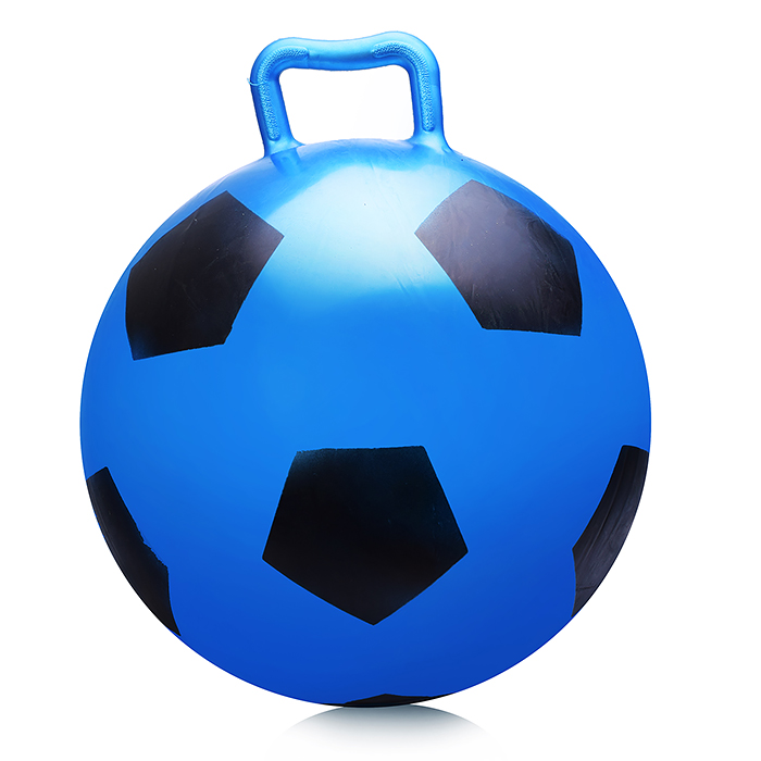 Мяч с ручкой 45 см U002484Y "Футбол" в пакете