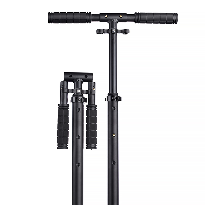 Самокат U038183Y 2-х кол., черный, PU/ 200 мм, ABEC 7, в коробке