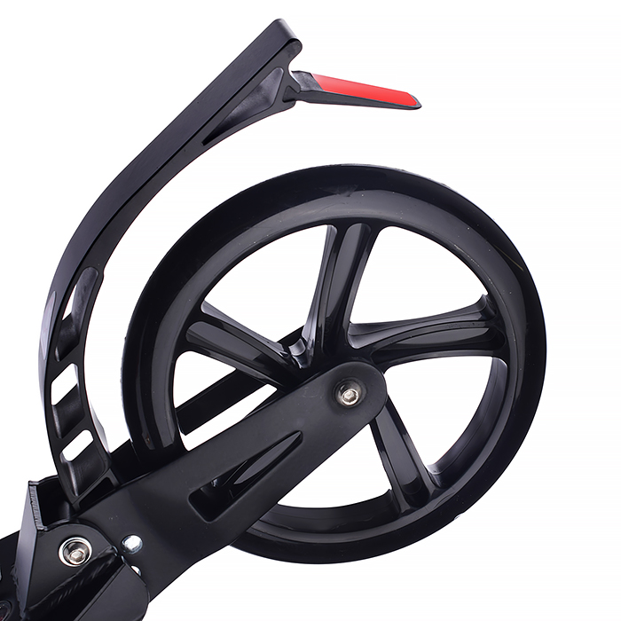 Самокат U038183Y 2-х кол., черный, PU/ 200 мм, ABEC 7, в коробке