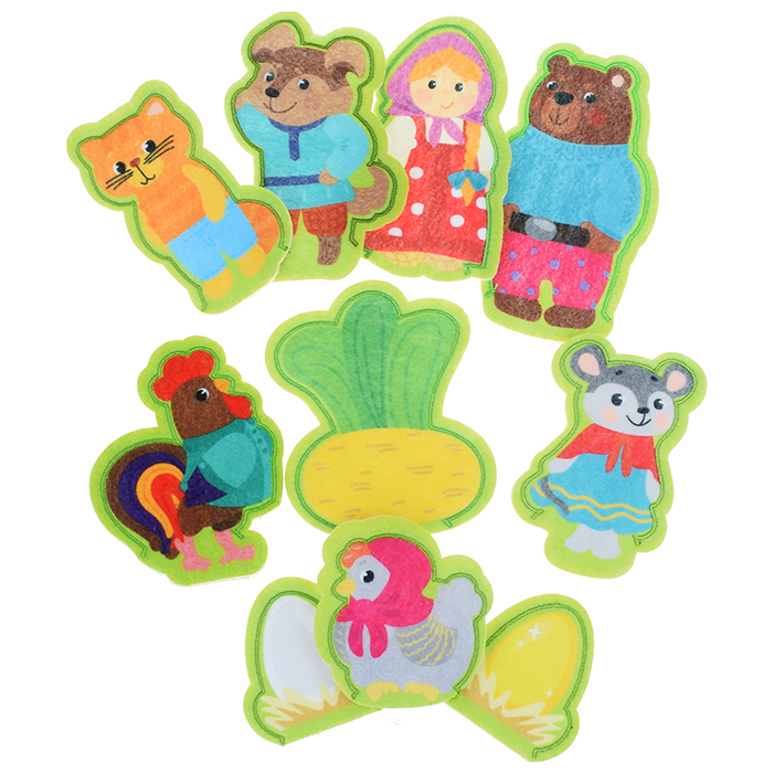 Пальчиковый кукольный театр "В гостях у сказки" (17 кукол)