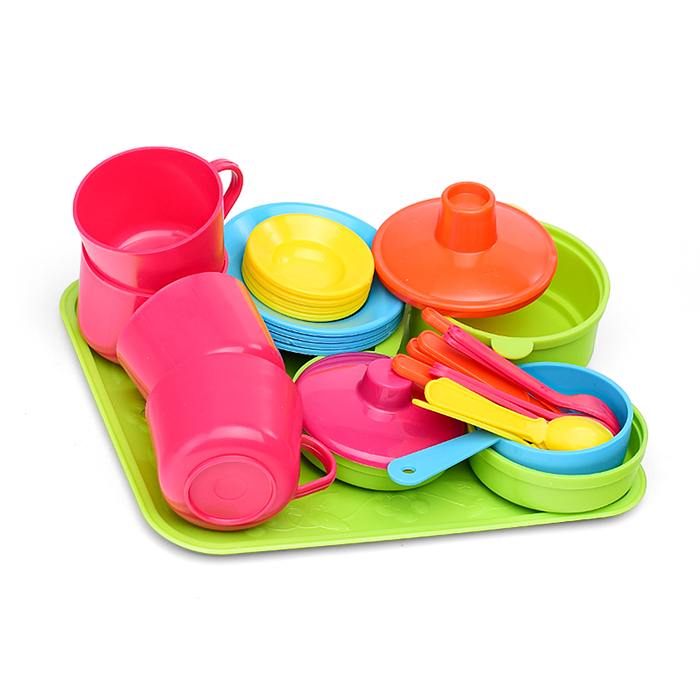 Набор посуды столовый "Сели поели" (31 дет.) в сетке