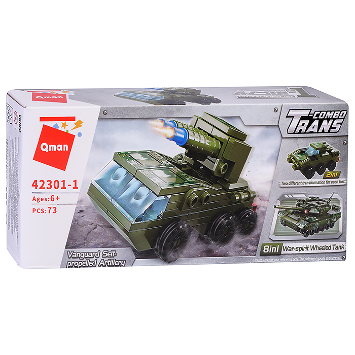 Конструктор 42301 "Военный транспорт" в ассортименте