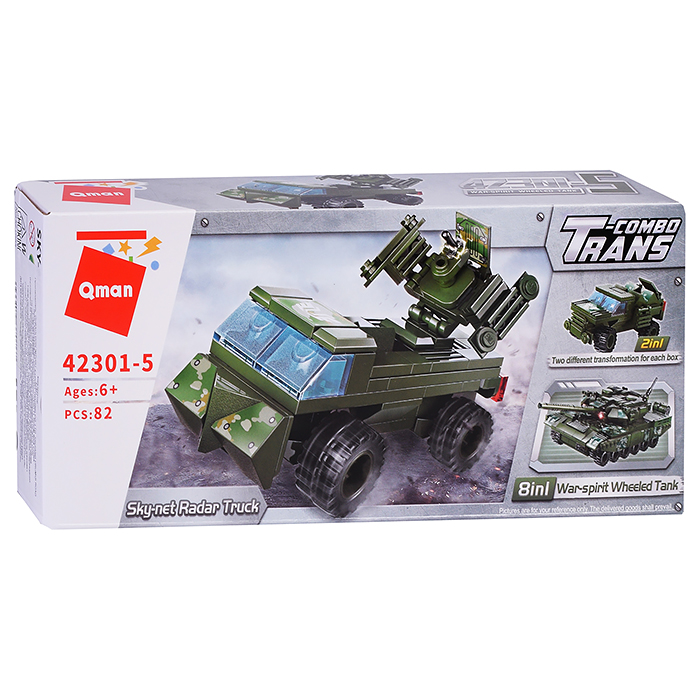 Конструктор 42301 "Военный транспорт" в ассортименте
