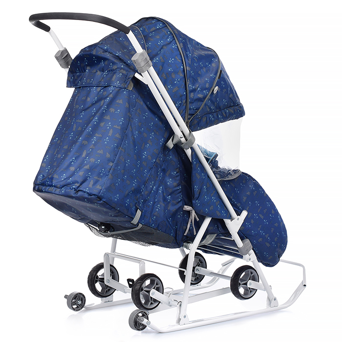 Фото к товару Коляска комбинированная "Наши детки 3-1К" (принт северный) Коляска комбинированная "Наши детки 3-1К" (принт северный)