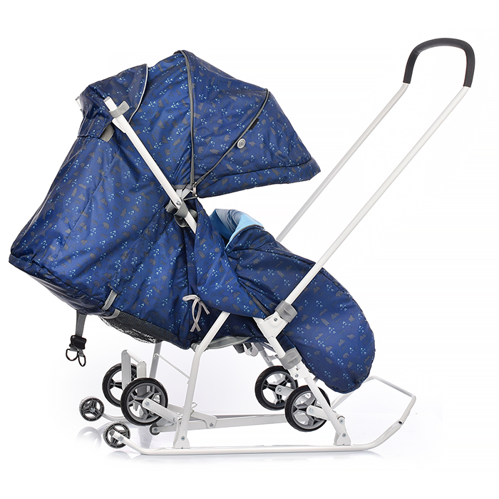 Фото к товару Коляска комбинированная "Наши детки 3-1К" (принт северный) Коляска комбинированная "Наши детки 3-1К" (принт северный)