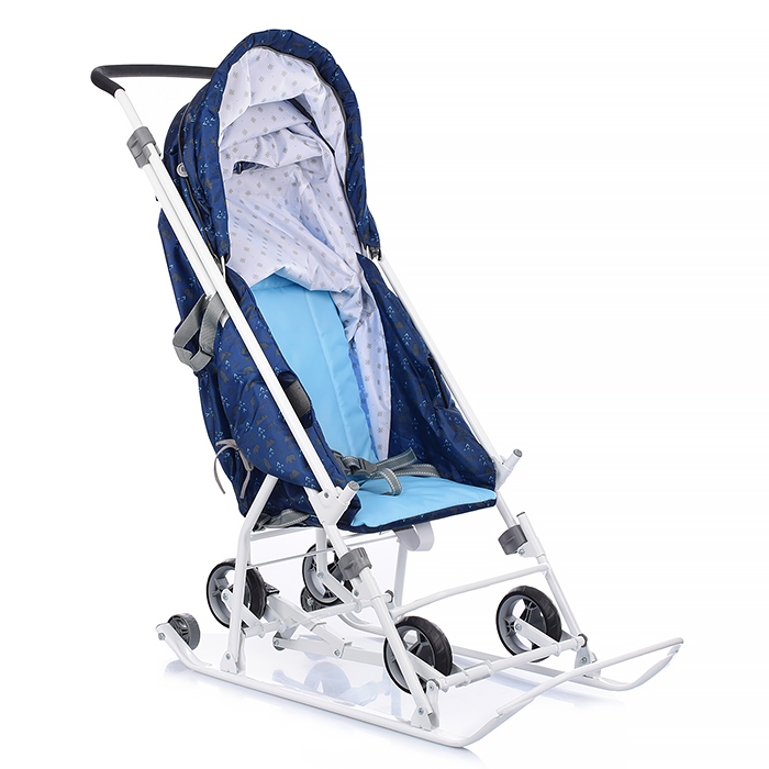 Фото к товару Коляска комбинированная "Наши детки 3-1К" (принт северный) Коляска комбинированная "Наши детки 3-1К" (принт северный)