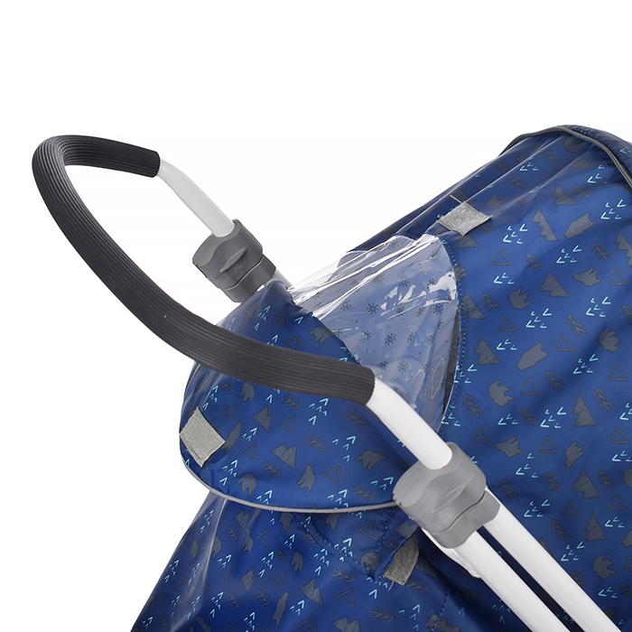 Фото к товару Коляска комбинированная "Наши детки 3-1К" (принт северный) Коляска комбинированная "Наши детки 3-1К" (принт северный)